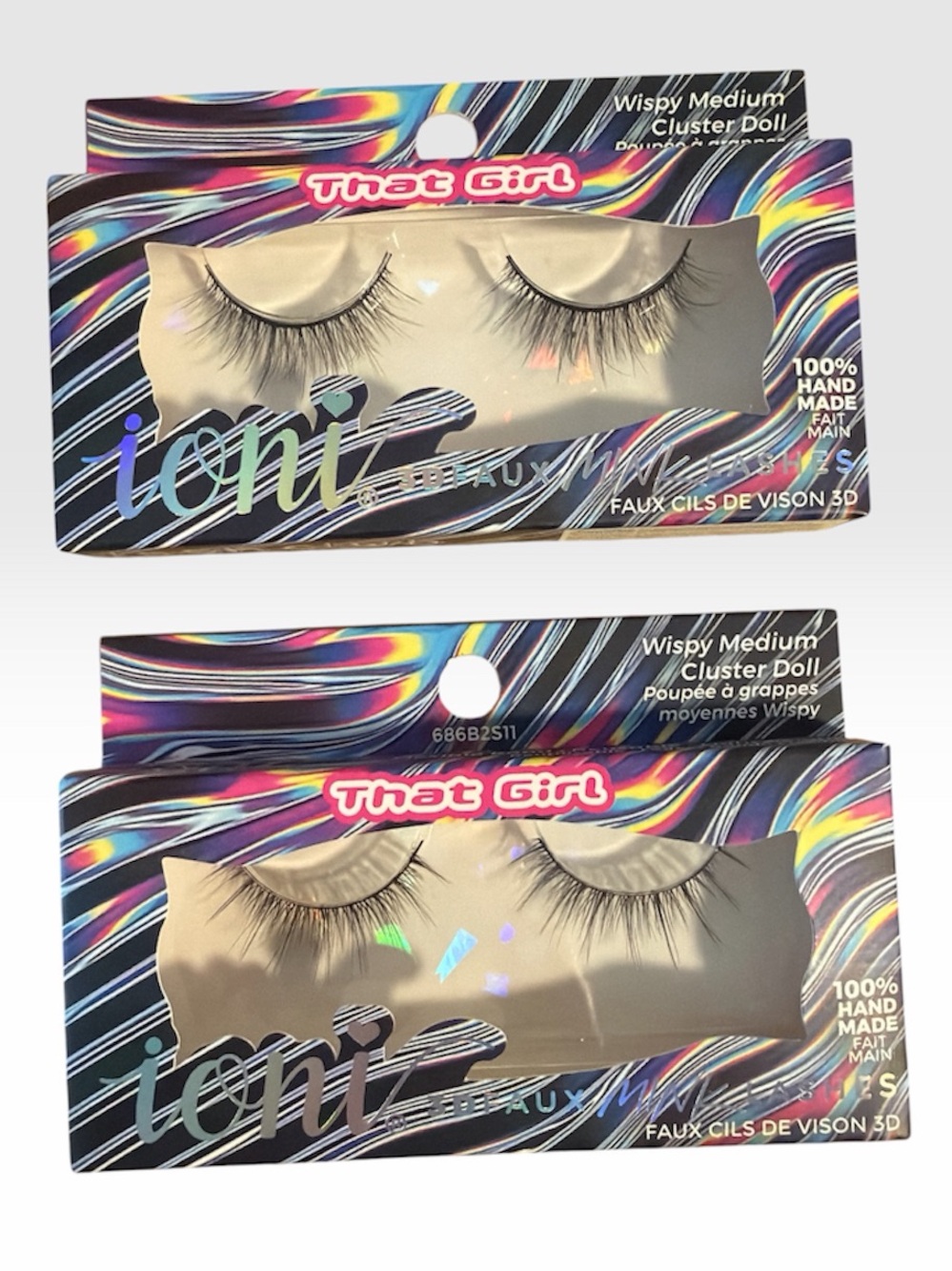 ⭐️ Bundle 5 for $13 • IONI Faux Mink Wispy Medium Lashes 2 packs